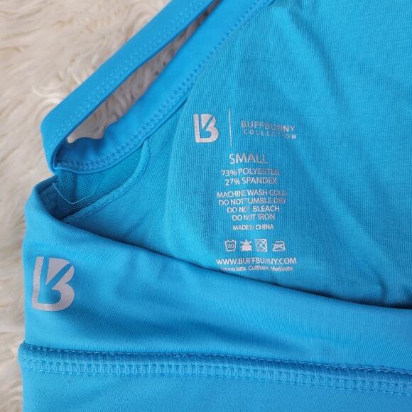 BuffBunny Caterina Backless Sports Bra Blue Size Small - Picture 7 of 7